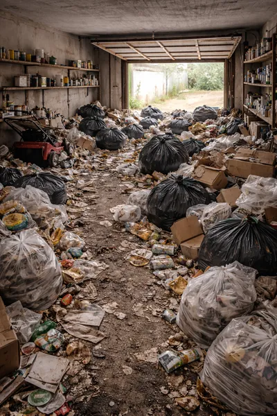 Antes: Garagem Abandonada